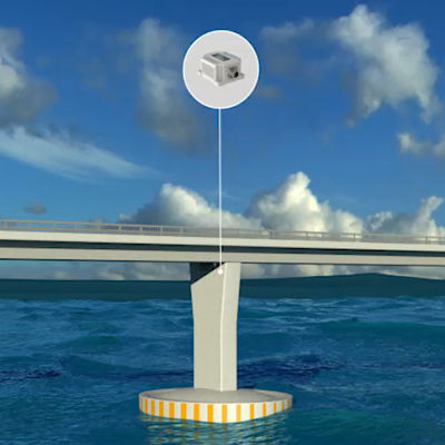 Ακριβές Clinometer υψηλής ανάλυσης οργάνων ελέγχου γωνίας οικοδόμησης για τη γέφυρα