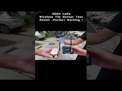 DAM825 300m Ασύρματος Αισθητήρας Κλίσης LoRa Αποτέλεσμα Δοκιμής - Άψογη Λειτουργία!
